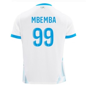 Olympique de Marseille Mbemba 99 Matchtröjor Hemma Fotbollströja 2024-25